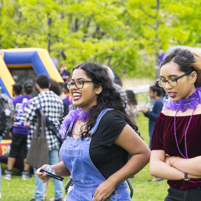 CCNY students on campus