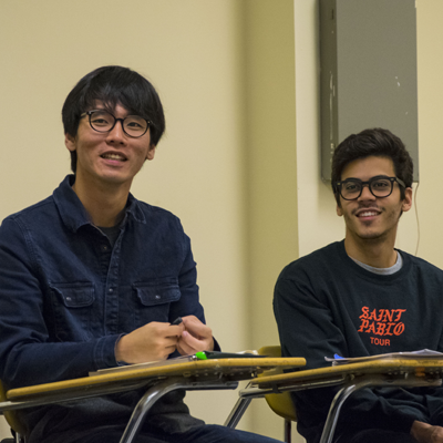 Two CPS Students in a classroom