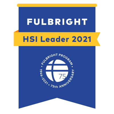 Fulbright HSI Leader Badge