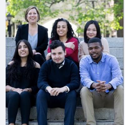 Isabel Estrada and 2019 Mellon Mays Fellows