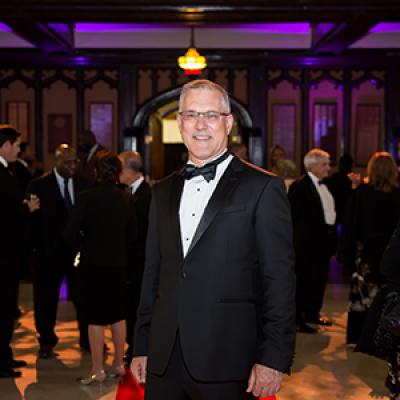 President Vincent Boudreau at the 16th annual Presidential Awards Gala in the Great Hall.