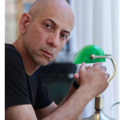 Author and CCNY writing professor Salar Abdoh. Photo by Mehri Rahimzadeh