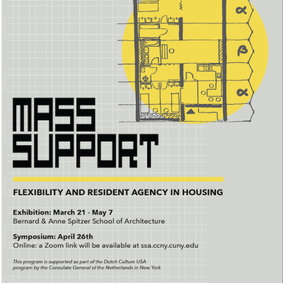 "Mass Support" Exhibition at Spitzer School of Architecture 