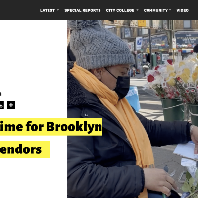 Harlem View's Street Vendors video wins top award from SPJ