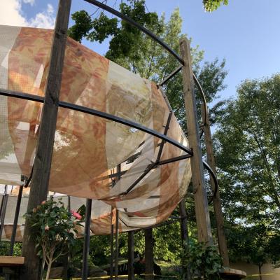 Marcus Garvey Park has a new installation called Sankofa designed by Jerome Haferd, CCNY Spitzer School of Architecture professor and architect. 