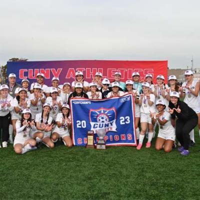 CCNY Women's Soccer Captures 2023 CUNYAC Championship