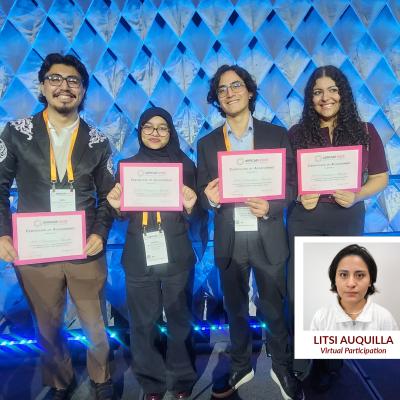 CCNY's 2025 ABRCMS winners.