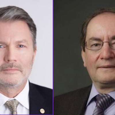  Jeffrey Morris (left) and  alumnus Israel Wachs  elected to NAE