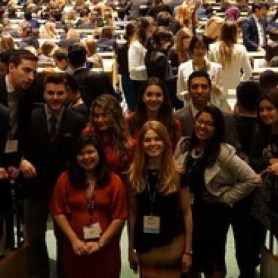 CCNY 2016 Model UN team