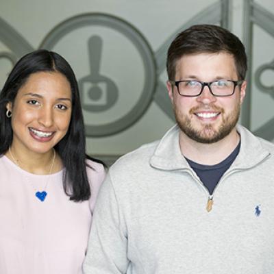 SCI Scholars Isamar Garrido Rodriguez and Patrick Tuttle
