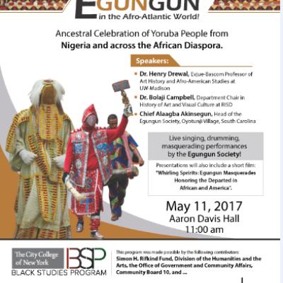 Egungun Event Poster