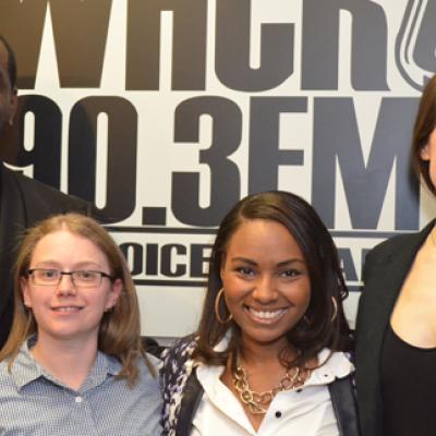 Hosts of Let Your Voice Be Heard, Sundays 11am-2pm on WHCR 90.3FM