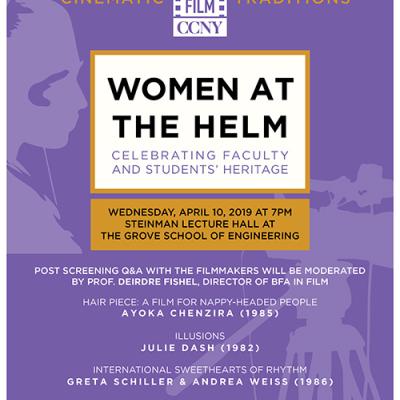 Women at the Helm screening on April 10