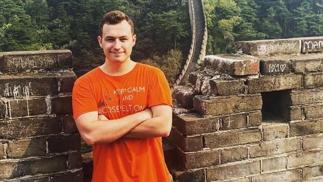 Joshua Kemp, CCNY Class of 2017, will travel back to China as a Schwarzman Scholar.