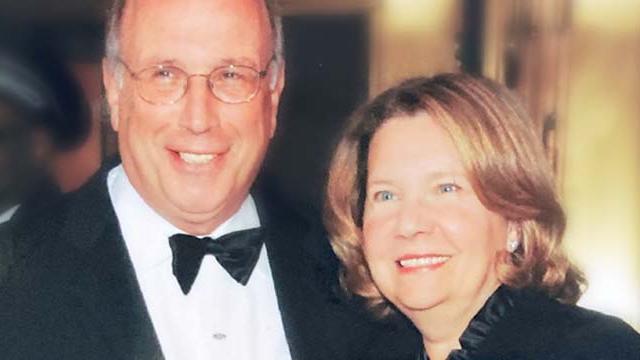 Sy Sternberg, CCNY 1965 and honorary degree in 2010, and Laurie Sternberg