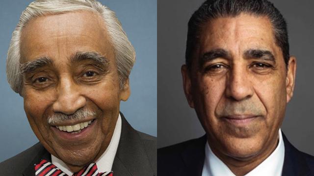 Retired Congressman Charles Rangel [top] and U.S. Rep. Adriano Espaillat will discuss the challenges facing NYC infrastructure on a Capalino webinar on Sept. 25.