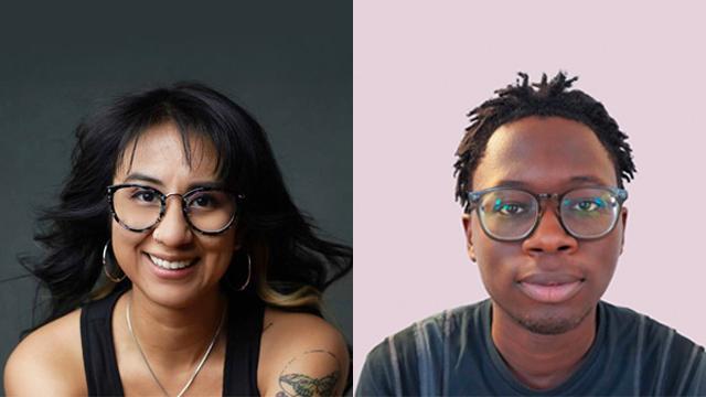 Jessica Nolasco (above with project) and Mouhamadou Dieng  are the 2024 Recipe for a Room winners.