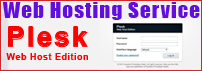 Plesk on Web Hosting Service