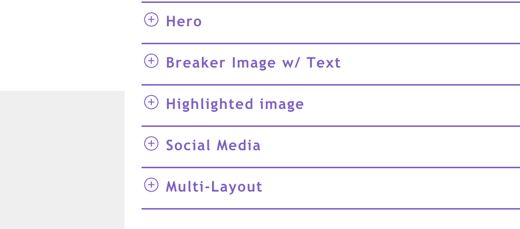 Example of accordion